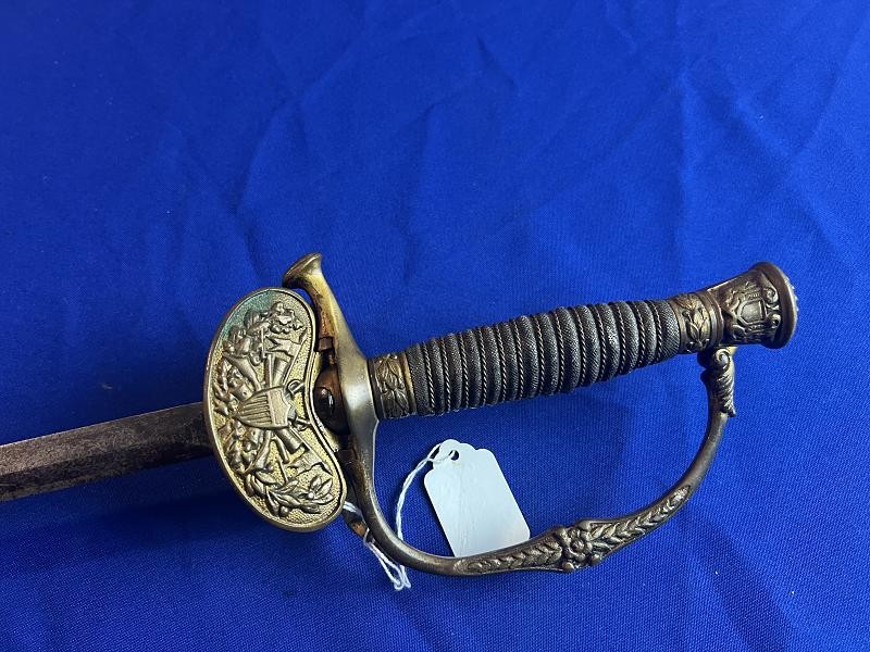 US M1860 CIVIL WAR ERA STAFF OFFICER’S SWORD