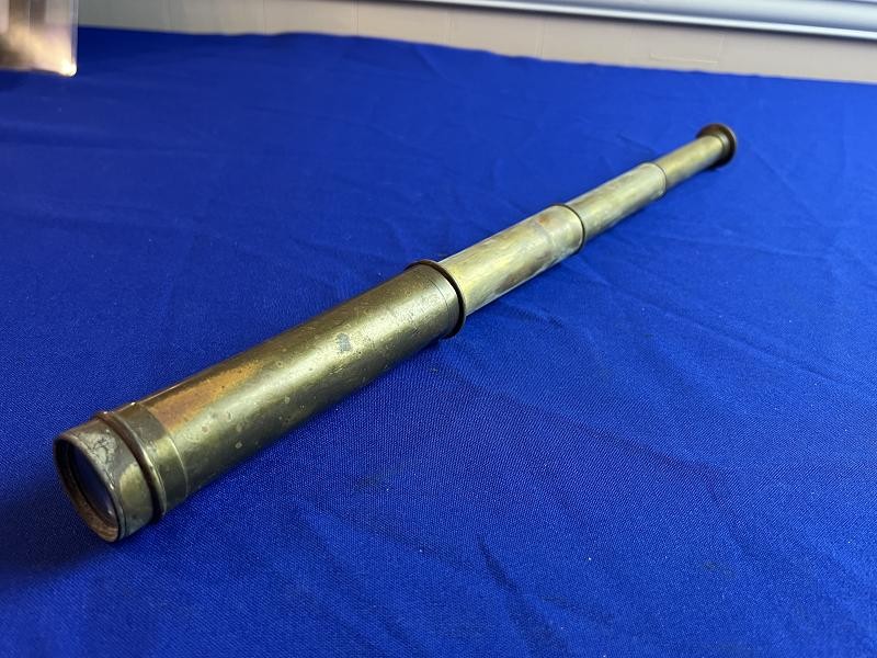 CIVIL WAR ERA HAND SIZE MONOCULAR TELESCOPE SPY GLASS