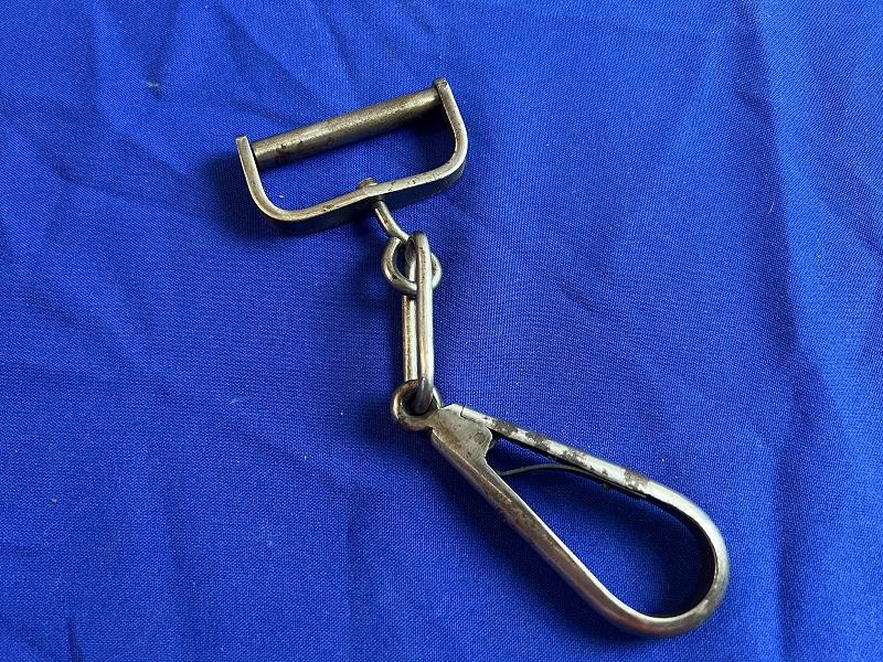 ORIGINAL CIVIL WAR O.B. NORTH CO. CARBINE ROLLER SLING BUCKLE