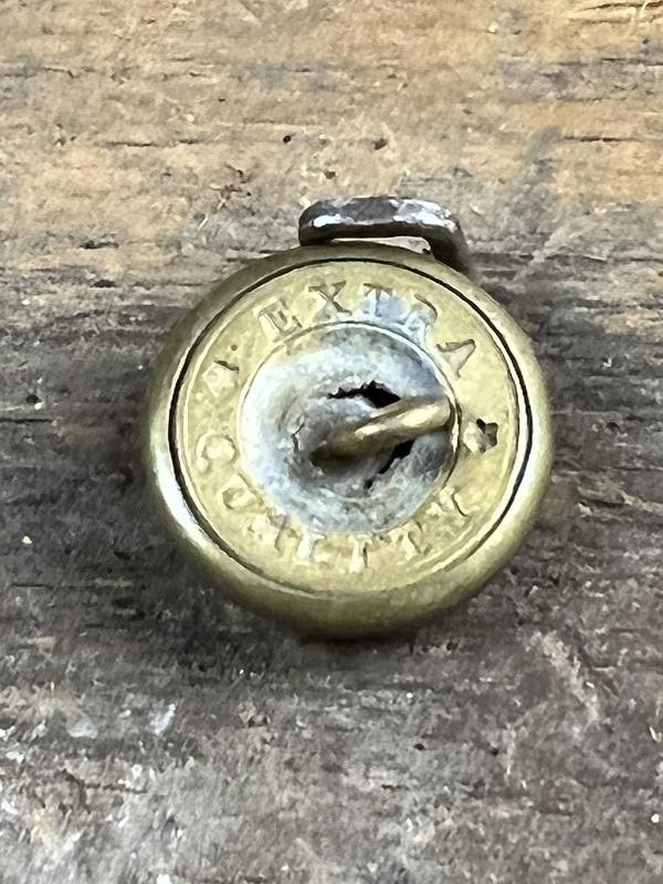Civil War Eagle Enlistedman Coat Button Bill Adams Collection