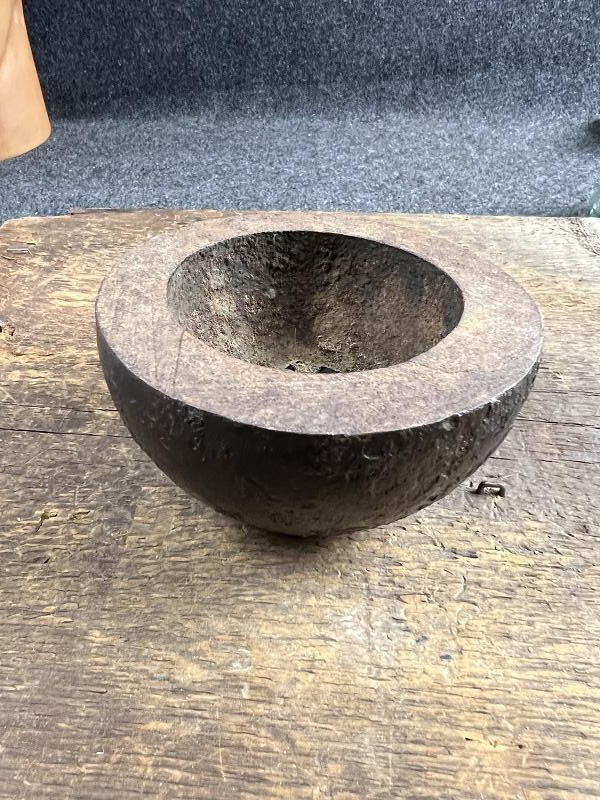 Civil War Half Boreman Shell MARKED 18.2 Charleston SC Tom Dickeys collection