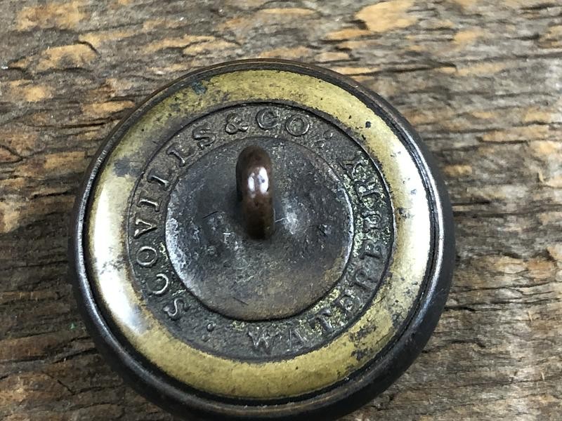 NON DUG MINT FRANKLIN COLLEGE GEORGIA COAT BUTTON RMDC CONFEDERATE MILITARY SCHOOL