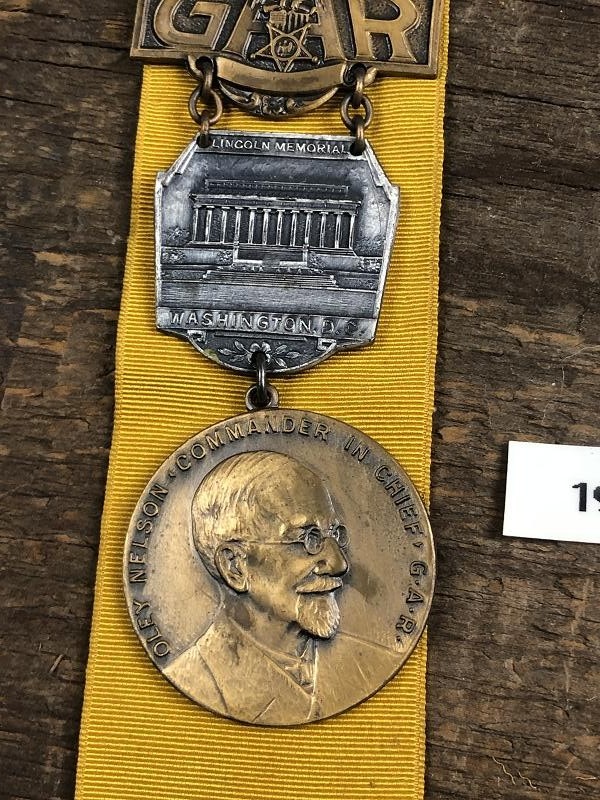 Civil War GAR Medal Badge 1936 Washington DC National Encampment Medal