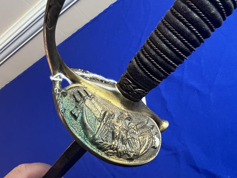 US M1860 CIVIL WAR ERA STAFF OFFICER’S SWORD
