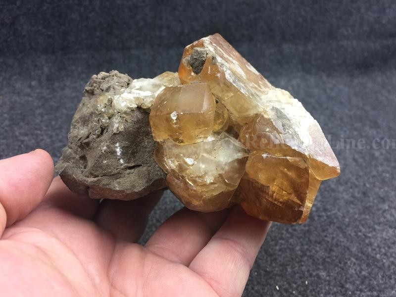 Stellar Beam Golden Honey Calcite 5.5” 1.9” Lbs Self Standing Mineral Rock
