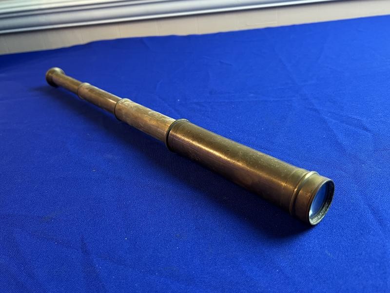 CIVIL WAR ERA HAND SIZE MONOCULAR TELESCOPE SPY GLASS