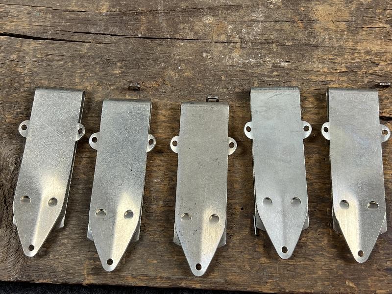 Louis Hoffman Confederate Gunsmith Spring Steel Belt Clips Marked Vicksburg Mississippi