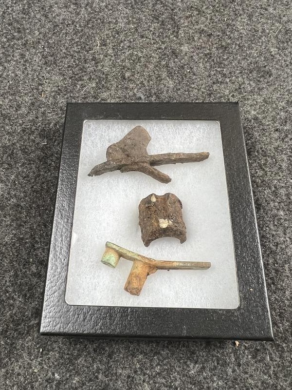 EXCAVATED CIVIL WAR SPRINGFIELD GUN PARTS