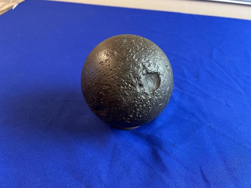 CIVIL WAR 12LB SOLID SHOT CANNONBALL