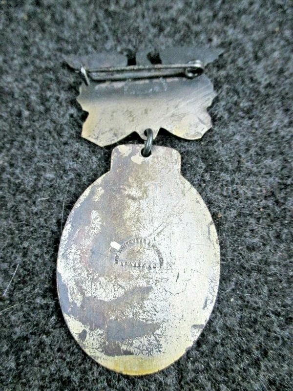 GAR Souvenir Medal 1911 Genesee Falls Rochester, N.Y. Pin Back