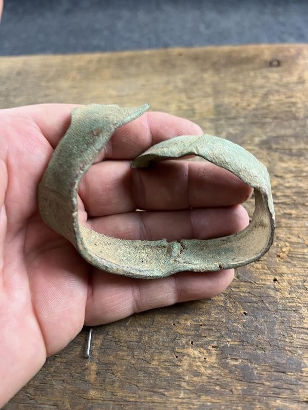 CIVIL WAR PARROTT SHELL BRASS SABOT BILL ADAMS COLLECTION