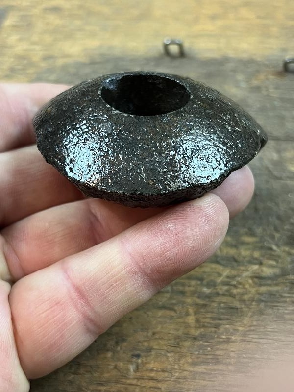 NICE CIVIL WAR FUSE HOLE ARTILLERY SHELL FRAG