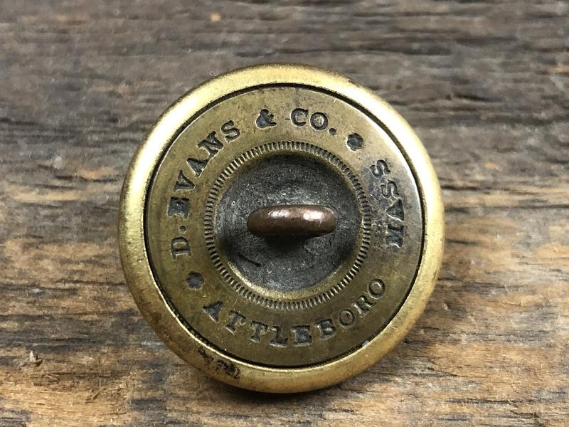 CIVIL WAR NCO EAGLE I COAT BUTTON