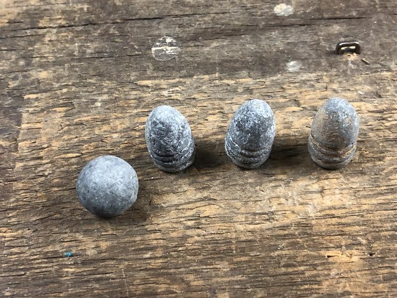 SHIPWRECK NC RECOVERY OF CIVIL WAR SPENCER BULLET AND A ROUND BALL