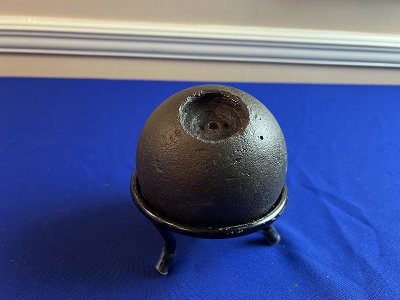 Civil War 12 Pdr Confederate Bormann Artillery Shell Recovered Atlanta River Line