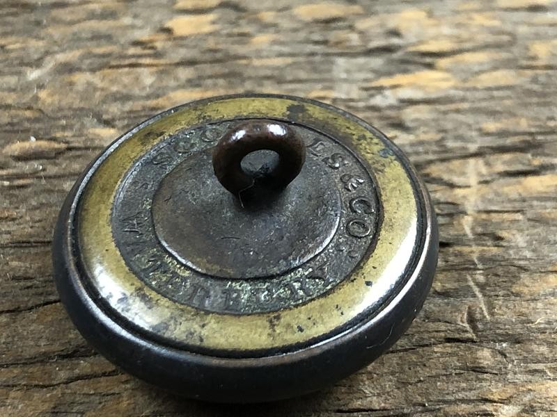 NON DUG MINT FRANKLIN COLLEGE GEORGIA COAT BUTTON RMDC CONFEDERATE MILITARY SCHOOL
