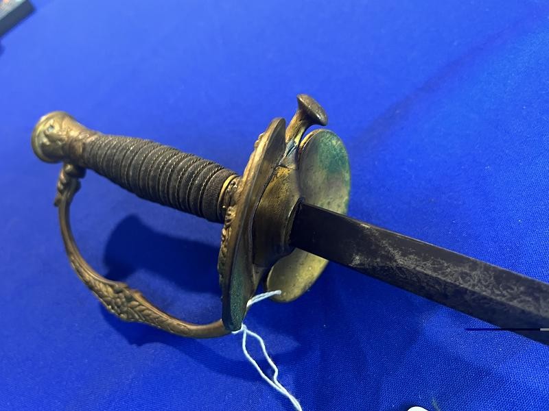US M1860 CIVIL WAR ERA STAFF OFFICER’S SWORD