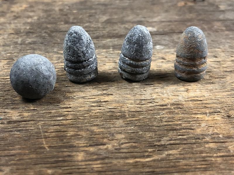 SHIPWRECK NC RECOVERY OF CIVIL WAR SPENCER BULLET AND A ROUND BALL