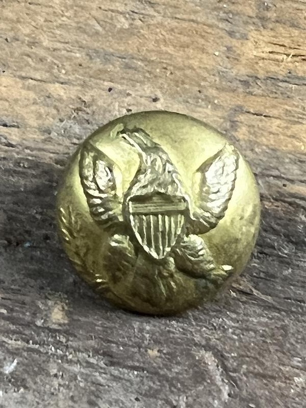 Civil War Eagle Enlistedman Coat Button Bill Adams Collection
