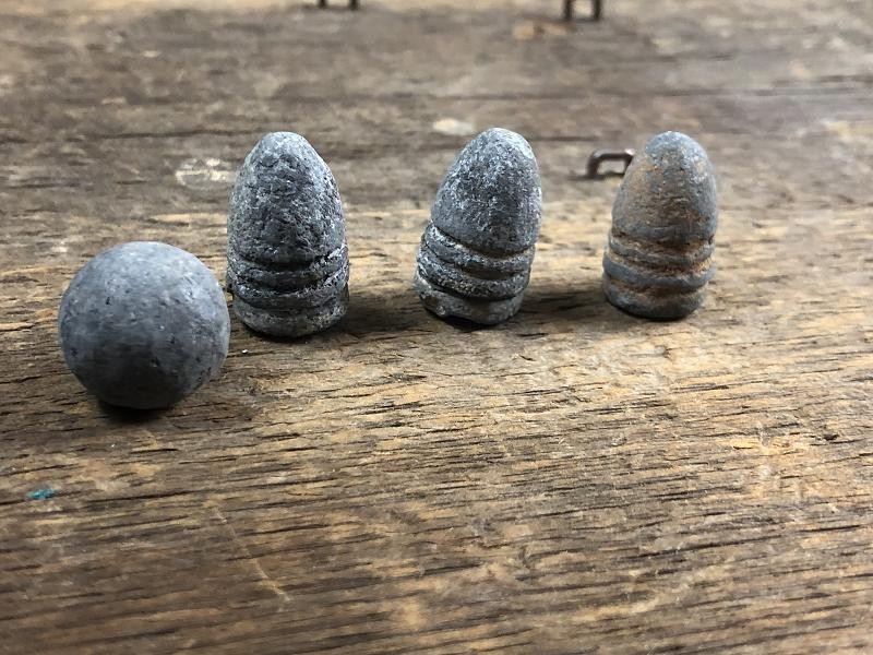 SHIPWRECK NC RECOVERY OF CIVIL WAR SPENCER BULLET AND A ROUND BALL