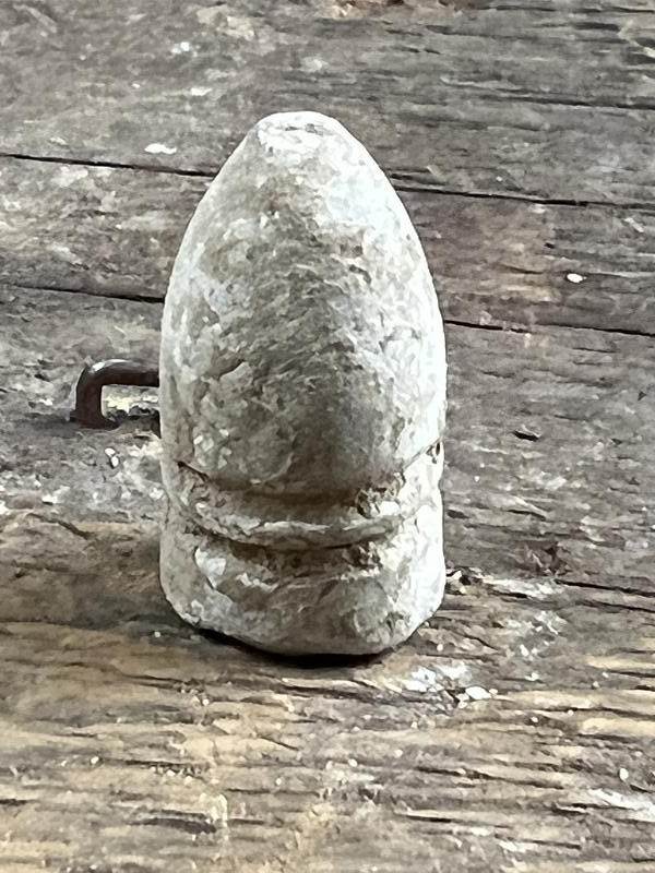Civil War Dropped .577 CS Gardner Bullet From Bill Adams Collection
