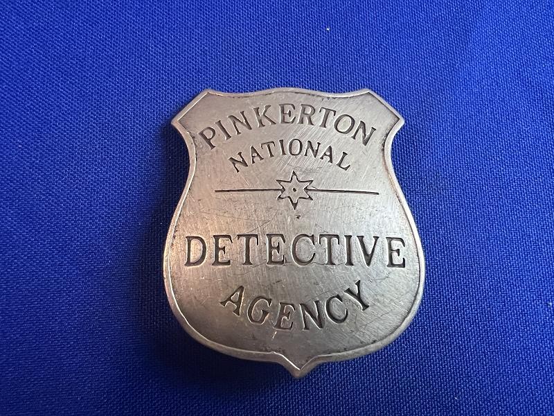 PINKERTON NATIONAL AGENCY BADGE