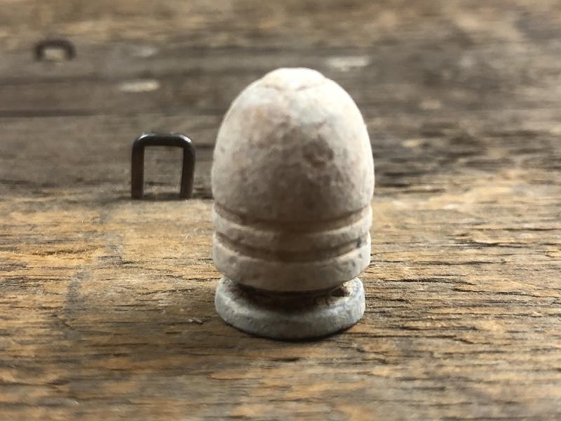CIVIL WAR DUG US TYPE 3 WILLIAMS CLEANER BULLET RECOVERED PEACHTREE CREEK GA