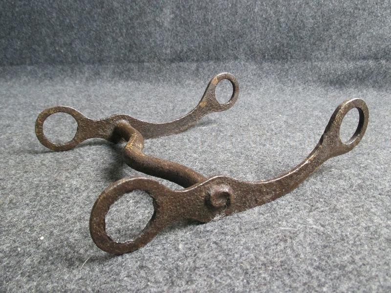 CIVIL WAR ERA HORSE BRIDLE BIT BLACKSMITH MADE
