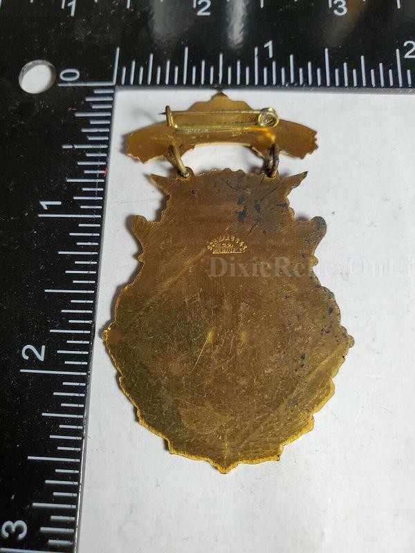 GAR GRAND ARMY OF THE REPUBLIC 52ND ANNUAL ENCAMPMENT MEDAL OHIO 1918