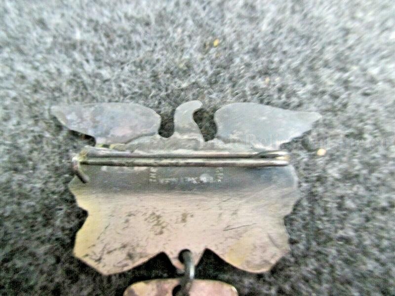 GAR Souvenir Medal 1911 Genesee Falls Rochester, N.Y. Pin Back