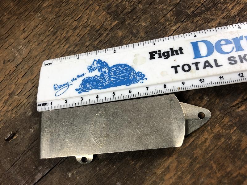 ONE RARE LOUIS HOFFMAN SPRING STEEL BELT CLIP MARKED VICKSBURG MISSISSIPPI
