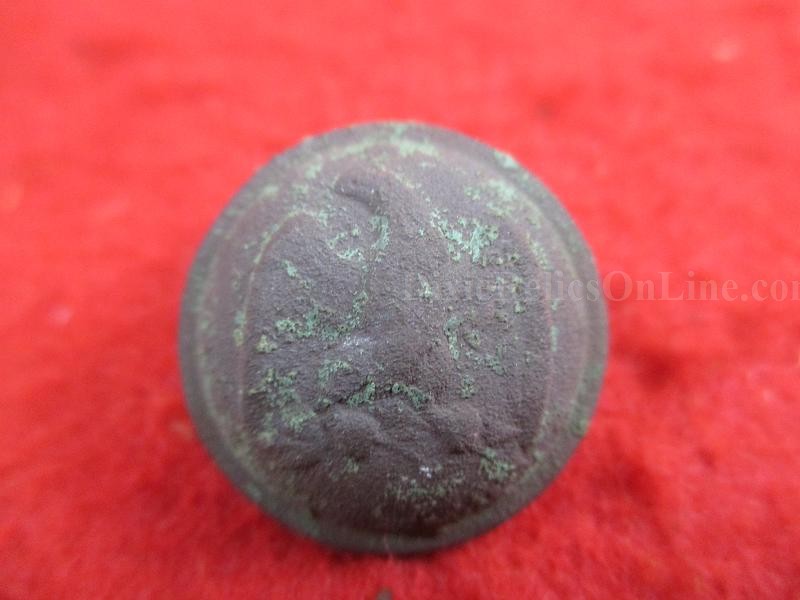 Excavated Very Scarce CS20 Confederate Staff Officer Button 25MM