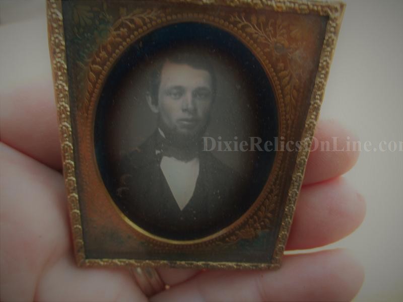 9th Plate Daguerreotype Image of a Gentleman