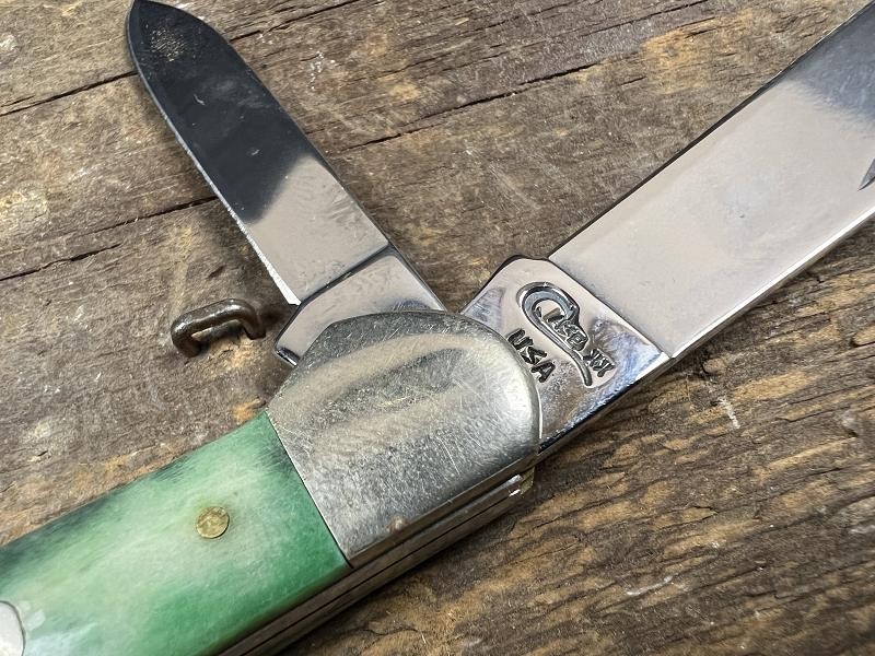 Case XX Stainless USA 1990s 6249 SSP Stainless Copperhead Knife