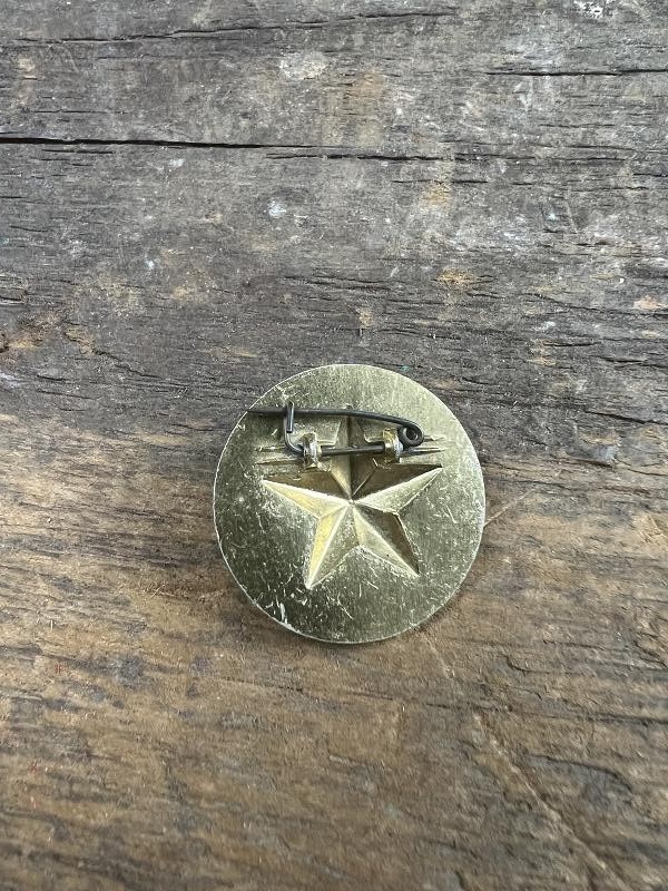 North Vietnamese Army Cap Badge with Wire Attachment