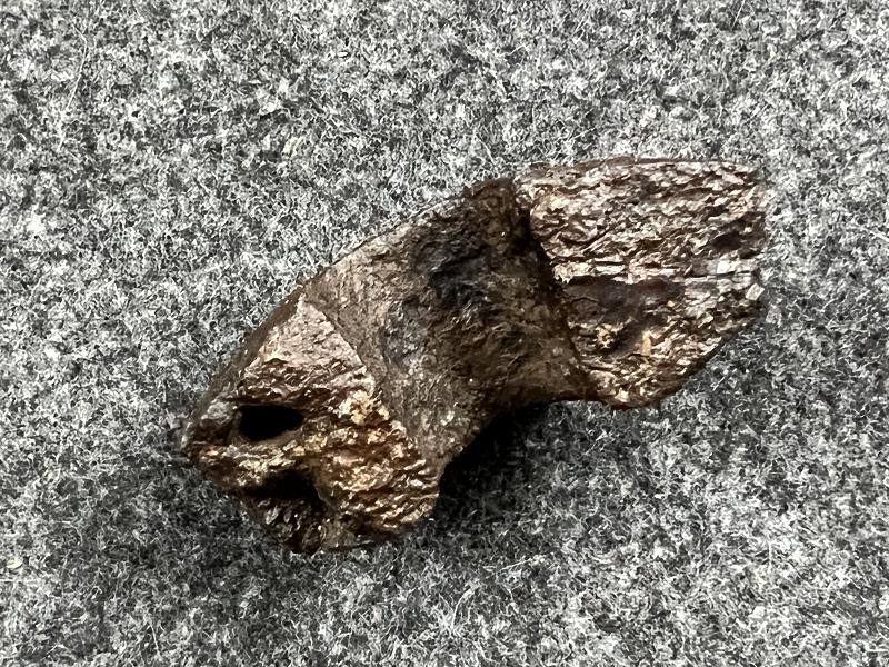 CIVIL WAR CS POLYGONAL FUSE HOLE ARTILLERY SHELL FRAG