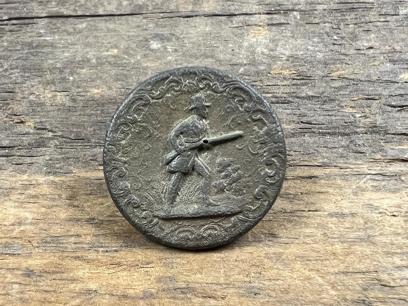 EARLY DUG HUNTER COAT BUTTON WITH EAGLE BM