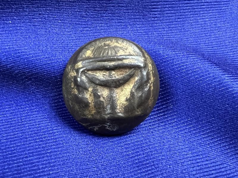 DUG CONFEDERATE GEORGIA LOCAL MADE COAT BUTTON