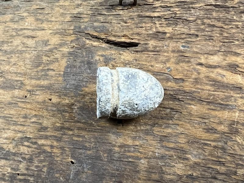 Dug Dropped Civil War 69 cal French Triangle Bullet