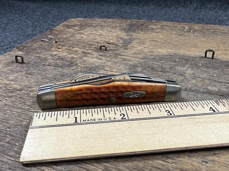 CASE XX USA 64052 Congress Bone Pocket Knife