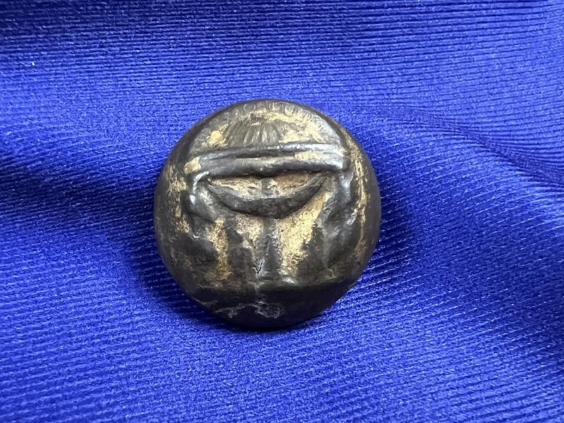 DUG CONFEDERATE GEORGIA LOCAL MADE COAT BUTTON