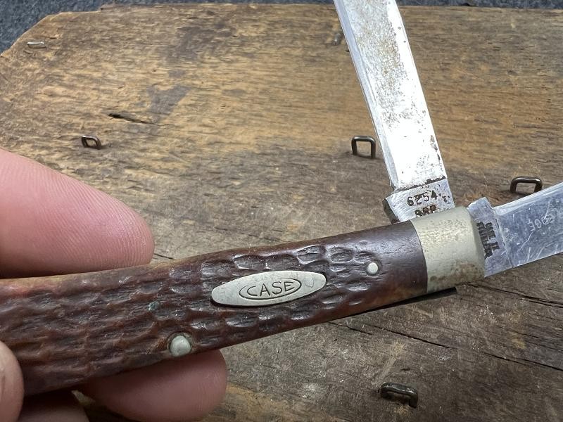 Case XX Stainless USA 1950 to 1964 6254 SSP Stainless Trapper Knife