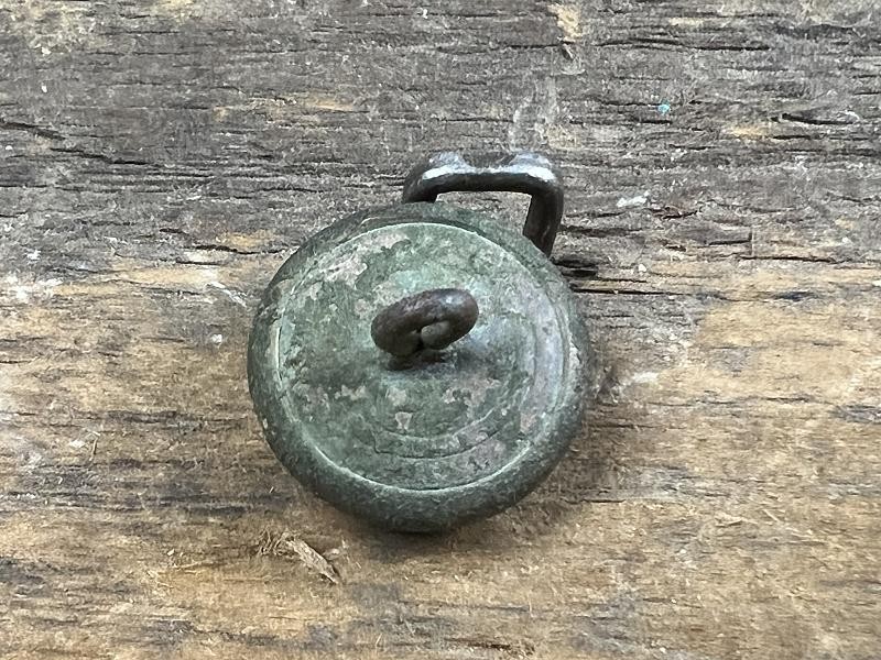 DUG CIVIL WAR US EAGLE INFANTRY I CUFF KEPI SIZE BUTTON