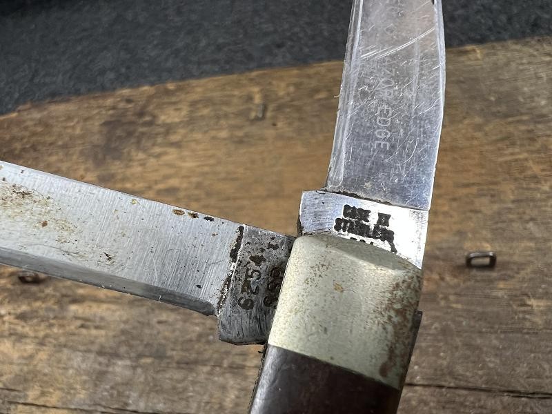 Case XX Stainless USA 1950 to 1964 6254 SSP Stainless Trapper Knife