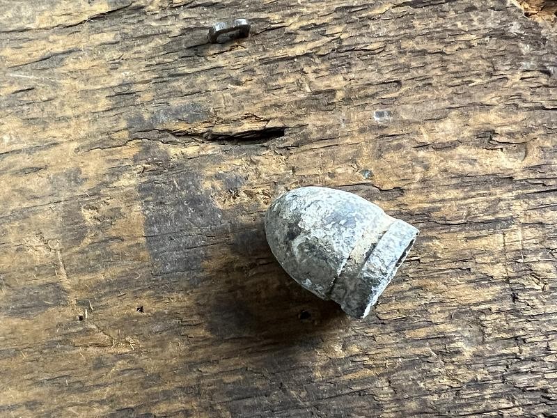 Dug Dropped Civil War 69 cal French Triangle Bullet