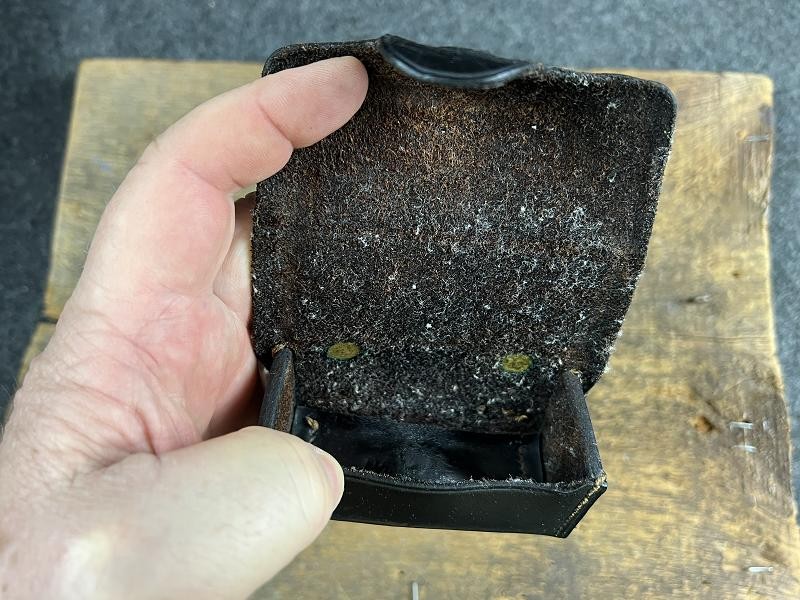 US Leather Pistol Cartridge Box Rock Island Arsenal 1908