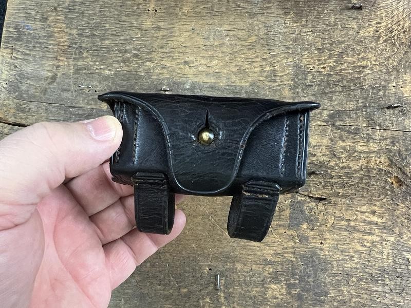 US Leather Pistol Cartridge Box Rock Island Arsenal 1908