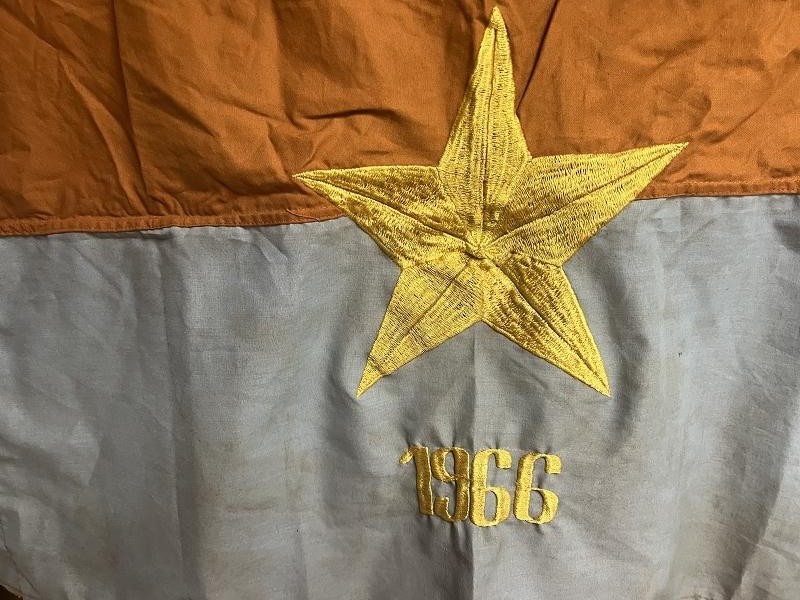North Viet Cong Vietnam War National Liberation Front Battle Flag Quyet Thang
