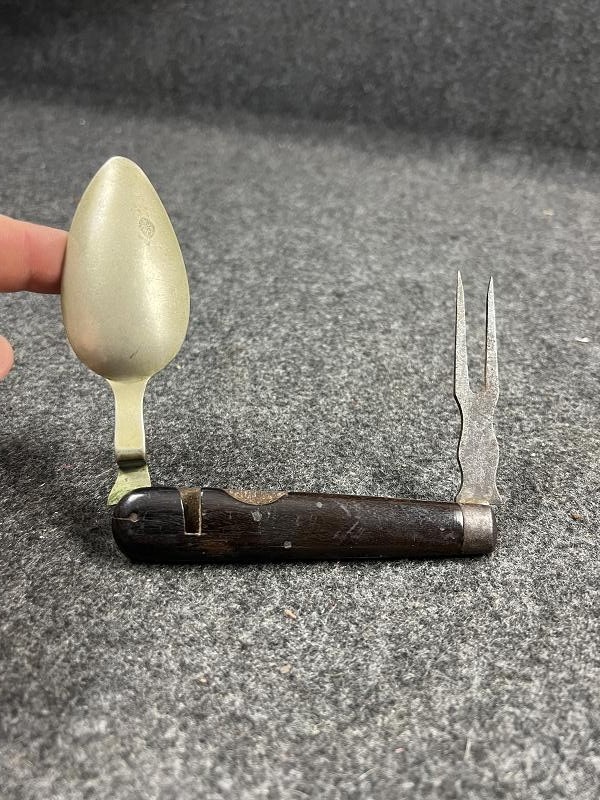CIVIL WAR UNION ARMY FORK & SPOON COMBO
