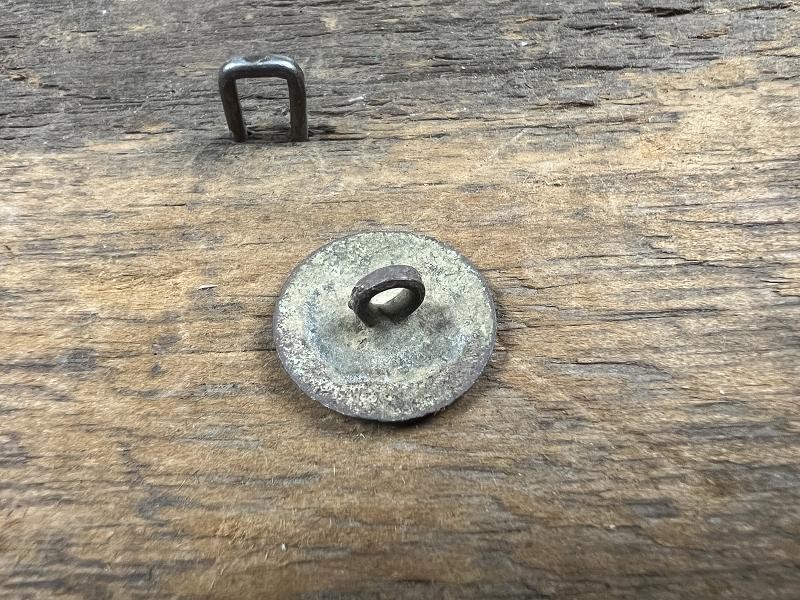 EARLY US ARTILLERY BUTTON 1812 -1830 RECOVERED IN SAVANNAH GA
